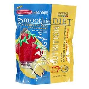  BACK TO BASICS SDS1 Strawberry Banana Smoothie Diet Mix 