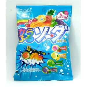 Senjaku Karafuru Fruit Soda Hard Candy  Grocery & Gourmet 