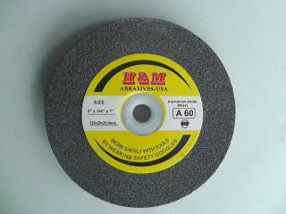 Vitrified GRINDING WHEEL 5x3/4 A60 A/O Bench Grinder  