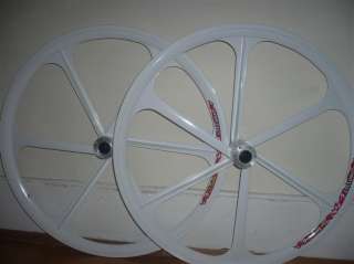26 Mountain Bike Mag Wheels colours pair 6 spoke Disc  