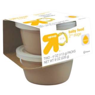 up & up™ 2nd Stage Baby Food 2 pk.   Bananas (8 oz.) product details 