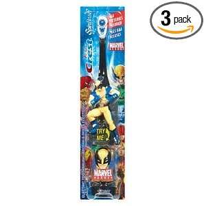 Spinbrush Marvel Heros Battery Powered Toothbrush, Hulk and Wolverine 