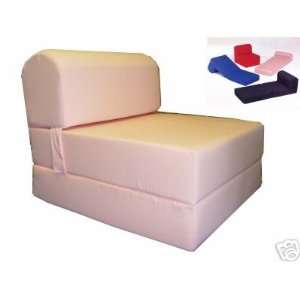  Peach Sleeper Chair Folding Foam Bed Sized 6 Thick X 32 