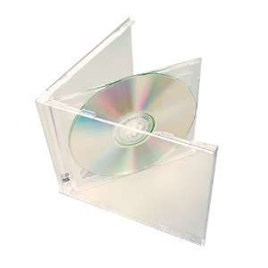  200 STANDARD Clear Double CD Jewel Case Electronics