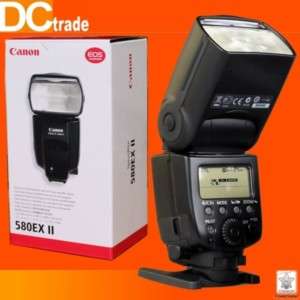 Canon Speedlite 580EX II Flash for EOS 5D II 7D 60D 600D 1D 1Ds 