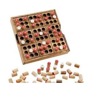  Original Wooden Sudoku Puzzle Board: Toys & Games