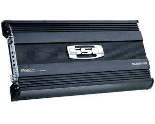   F5000D 1 Channel 5000 Watt Mono Block MOSFET Car Subwoofer Amplifier