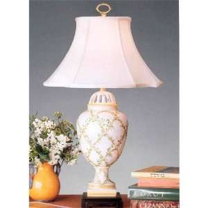 Bradburn Gallery Floral Trellis Table Lamp