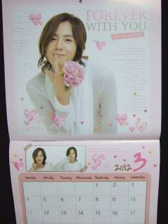 jang keun suk Korean Wall Calendar 2012 new! // jang geun suk  