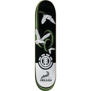   Black / Green / Brown Skateboard Deck   8 x 32