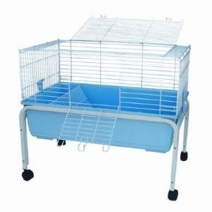  Small Animal Cage with Stand in Blue