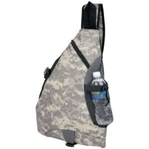  600D Poly Digital Camo Sling Backpack 