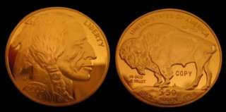 2006 $50 BUFFALO GOLD COIN   REPLICA  