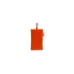 Universal Cell Phone Pouch (Orange)Soft Carrying Case for cell phone 