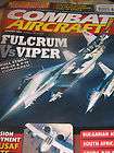 COMBAT AIRCRAFT MONTHLY Magazine Mig 29 Fulcrum F 16 Viper Aug 2011 