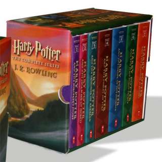 HARRY POTTER COMPLETE 7 BOOK BOXED SET SEALED  