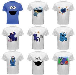 COOKIE MONSTER FUNNY SHIRT COLLECTION 9 ASSORTED DESIGN  