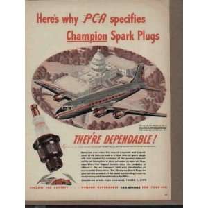   Champion Spark Plugs  1946 Champion Spark Plugs ad, A0958
