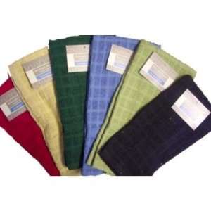  Terry Solid Dyed Mono Check Kitchen Towel Case Pack 144 