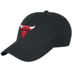  adidas Chicago Bulls Black Basic Logo Slouch Hat Sports 