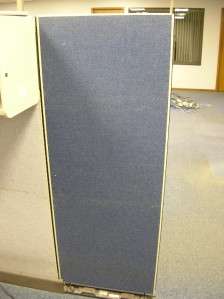 10   HERMAN MILLER OFFICE CUBICLE WALL PANEL 61 x 30 USED CUBICLES 