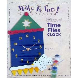  Time Flies Clock Craft Kit Toys & Games