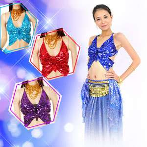 Belly Dance Butterfly Top Bra Sexy Dancing Costume Dlx  