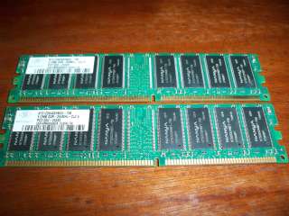 1GB PC2100 DDR MEMORY Dell Dimension 2350 4400 4500  