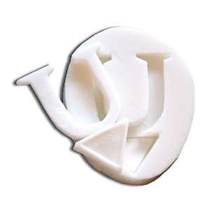  Paderno Composite Letter U Shaping Mold   2 X 1 3/8 