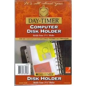  Day timer Computer Disk Holder   Desk Size Office 