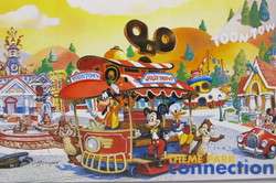 Disney 1996 Mickey Toontown Opening Tokyo Disneyland Unused Passport 