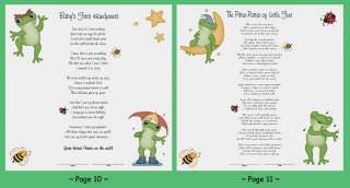 BABY GIFT PREMADE FROG FROGGY ADOPTION SCRAPBOOK PAGES  