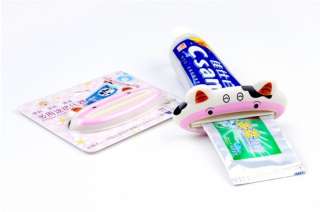   Cartoon Animal Tube Dispenser Mildy Wash Cosmetic Toothpaste Squeezer