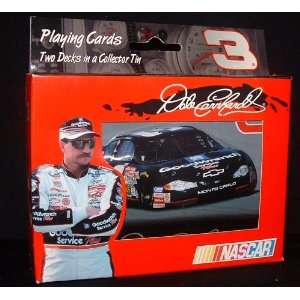  Playing Cards in Collector Tin Dale Earnhardt #3: Sports & Outdoors