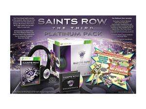    Saints Row The Third Platinum Pack Xbox 360 Game THQ