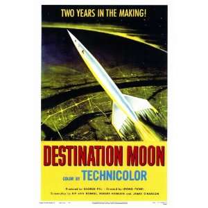  Destination Moon (1950) 27 x 40 Movie Poster Style A