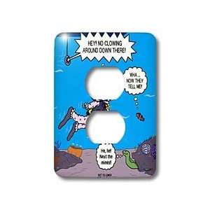 Rich Diesslins Funny General Cartoons   Out to Lunch Cartoon SCUBA 