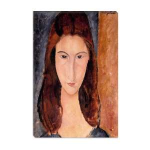  Portrait of Jeanne Hebuterne by Amedeo Modigliani Canvas 