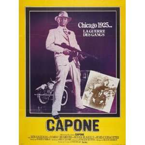  Capone Poster Movie French 11 x 17 Inches   28cm x 44cm Ben Gazzara 