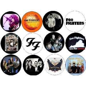   : Set of 12 Foo Fighters ~ Dave Grohl 1.25 MAGNETS: Everything Else