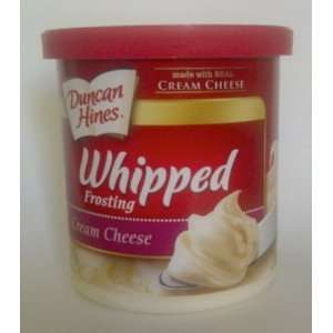 Duncan Hines Whipped Frosting Cream Cheese 12oz (Single Pack)  