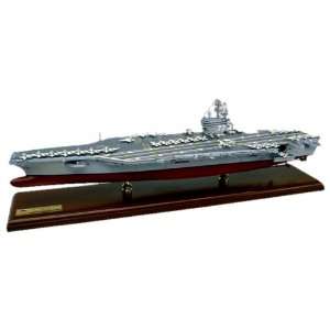  USS George H. W. Bush CVN 77 Wood Model Ship Toys & Games