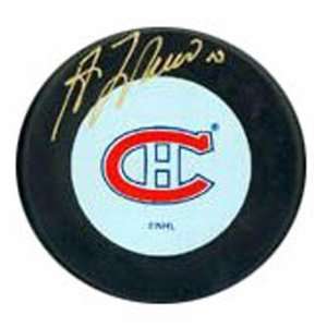 Guy Lafleur Autographed Montreal Canadiens Hockey Puck