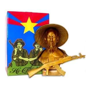  Ho Chi Minh Bronze Vinyl Bust by Kozik: Toys & Games