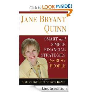   for Busy People Jane Bryant Quinn  Kindle Store