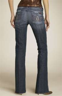   Cross Stitch Crystal A Pocket Stretch Jeans (Caribbean with Bronze