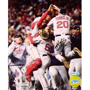 Kevin Youkilis Boston Red Sox   World Series Celebration   Autographed 