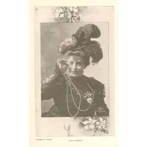  1898 Print Actress Lillian Russell: Everything Else