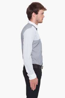 Edun Color Block Pinstripe Shirt for men  