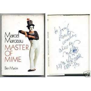  Marcel Marceau Master Of Mine Signed Autograph Book 